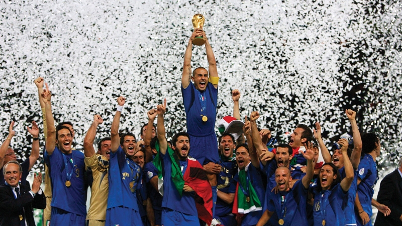 Ngày này 13 năm trước Italia vô địch World Cup lần thứ 4