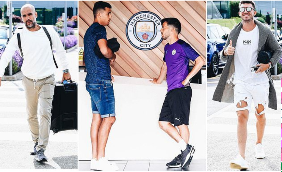 Pep hối hả, David Silva trình làng mái tóc mới trong ngày hội quân