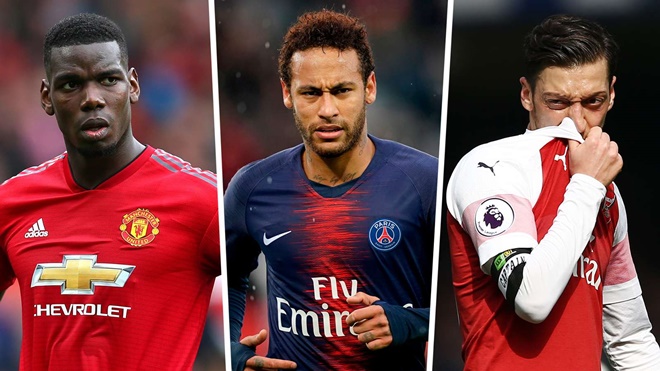 Neymar, Pogba và 6 ngôi sao cần tìm bến đỗ mới ngay mùa hè 2019