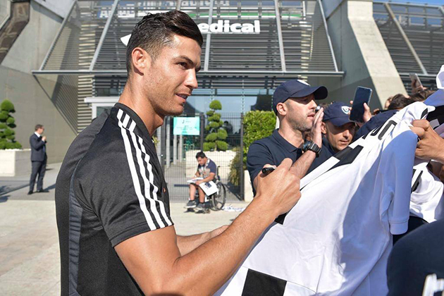 Sau tất cả, ngôi sao lớn nhất của Juventus đã xuất hiện