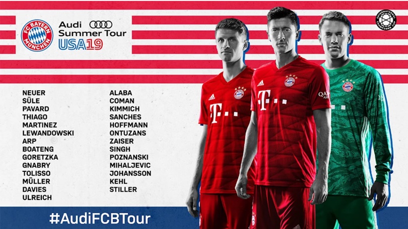 NÓNG: Bayern công bố đội hình du đấu hè, đầy đủ hảo thủ góp mặt