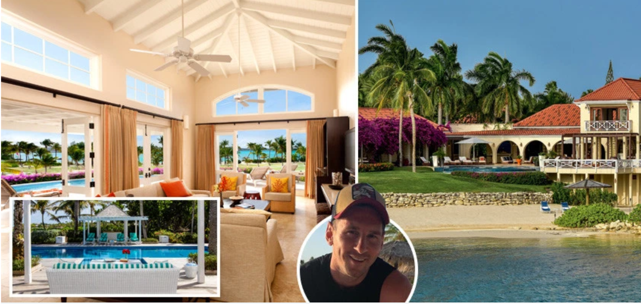 Ảnh bài viết Hình ảnh Messi thư giãn bên trong khu nghỉ mát cực sang chảnh