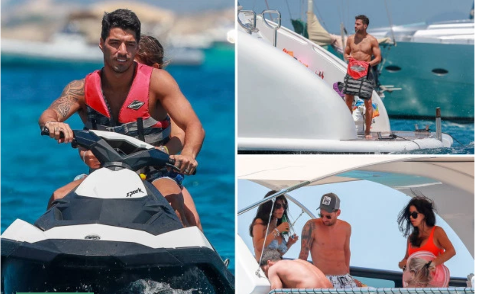 Ảnh bài viết Messi cùng 2 bạn thân vui vẻ dưới ánh nắng bên cạnh các WAGS sexy