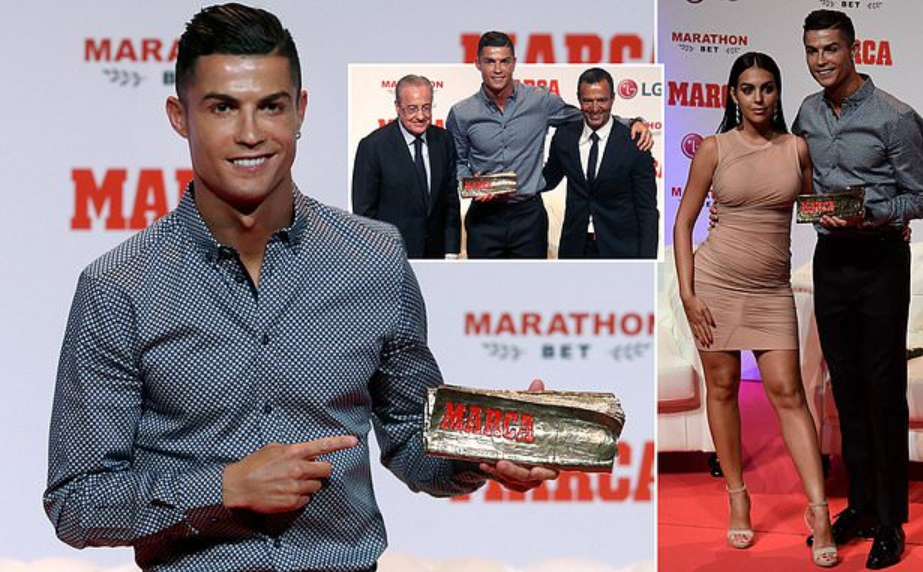 Ảnh bài viết Ronaldo rạng rỡ trong ngày được vinh danh huyền thoại