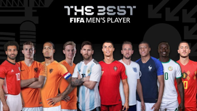 Thấy gì từ danh sách rút gọn Top 10 The Best 2019 của FIFA?