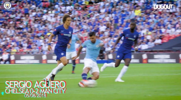 Video những bàn thắng đẹp của Man City ở Wembley
