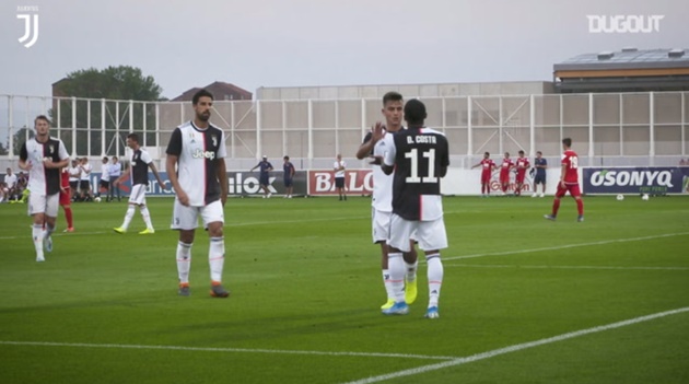 Highlights: Juventus 4-0 Novara (Giao hữu)