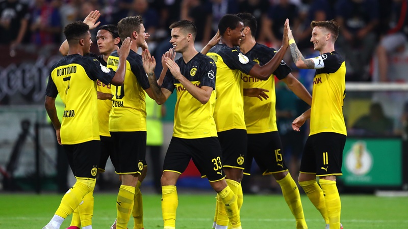 Dortmund bất ngờ "hóa Man City" trong trận thắng KFC Uerdingen