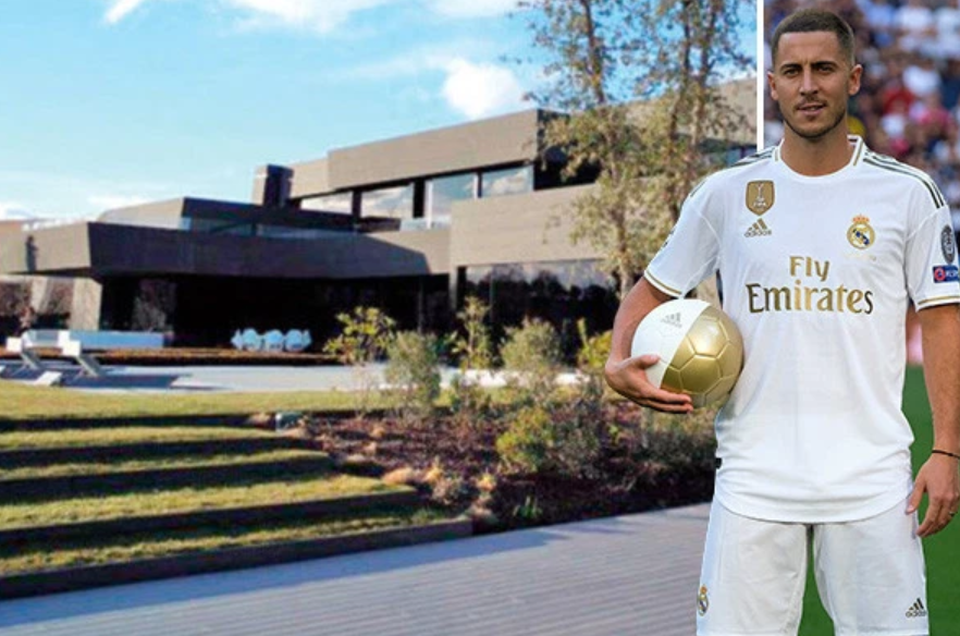 Eden Hazard tậu biệt thự siêu sang trọng tại thủ đô Madrid