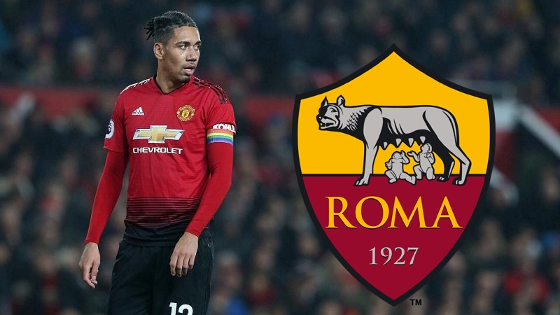 Smalling đến Olimpico, AS Roma có hàng phòng ngự Premier League