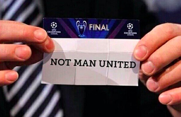 Ảnh bài viết Cười té ghế với loạt ảnh chế bốc thăm Champions League