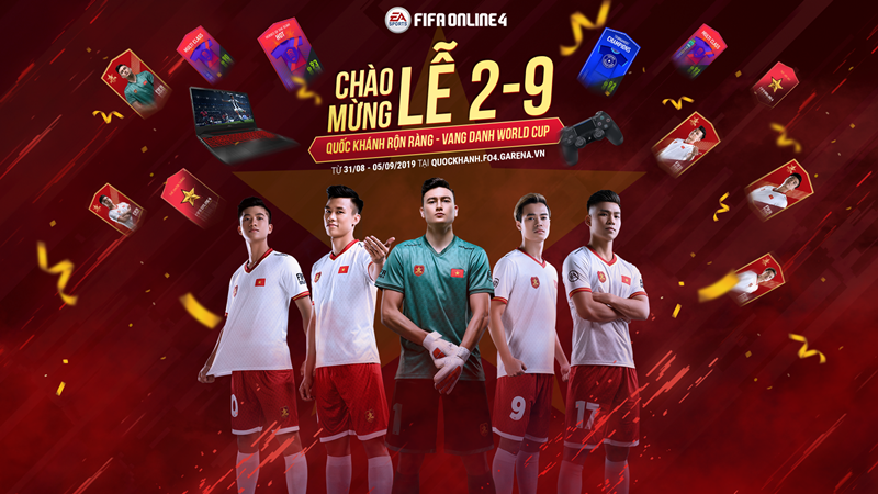Cháy bỏng giấc mơ World Cup cùng đội tuyển Việt Nam tại sự kiện Chào mừng Quốc Khánh 02/09