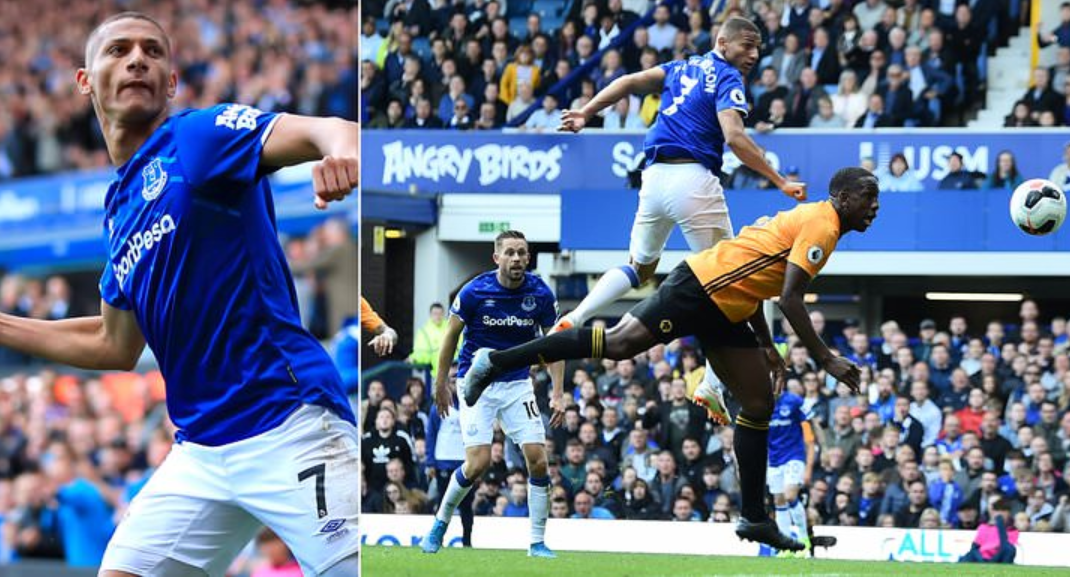 Richarlison "chốt hạ", Everton chiến thắng kịch tính trước Wolves