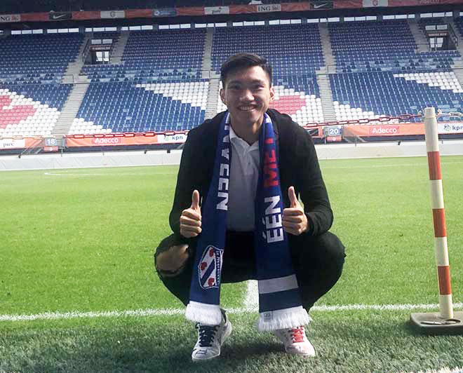 Đã rõ mức lương của Đoàn Văn Hậu ở SC Heerenveen