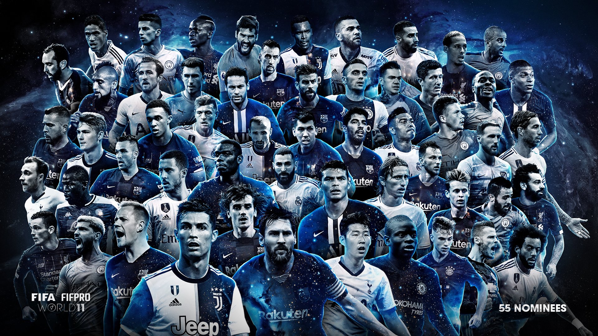 Ảnh bài viết Dự đoán "Đội hình tiêu biểu năm 2019" của FIFA