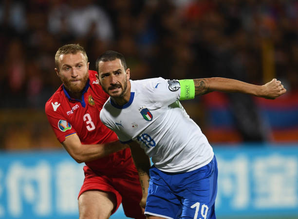 Bonucci có siêu phẩm kiến tạo, Italia nhọc nhằn lội ngược dòng trước Armenia