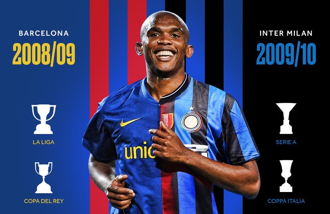 Ảnh bài viết Tạm biệt Eto'o - 'Báo đen' vĩ đại của Bầy sư tử bất khuất