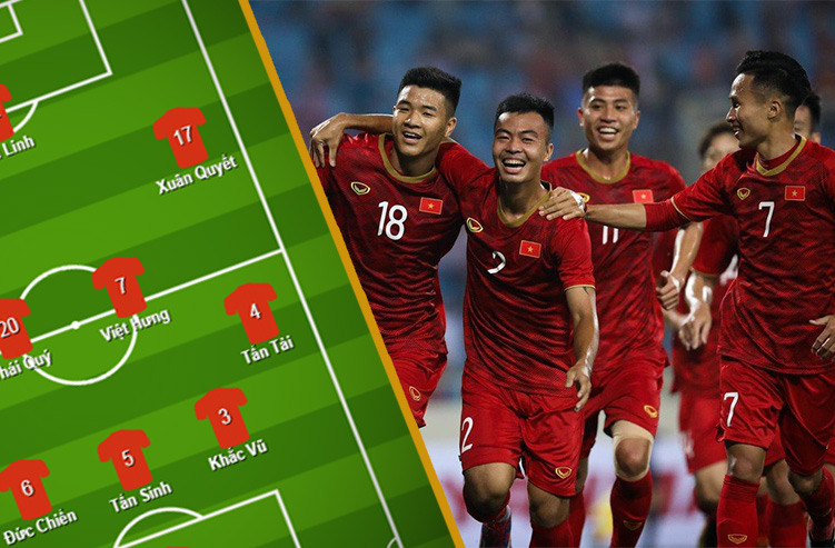 Đội hình ra sân U22 Việt Nam đấu U22 Trung Quốc: Thủ thành quốc dân, Quái kiệt Viettel