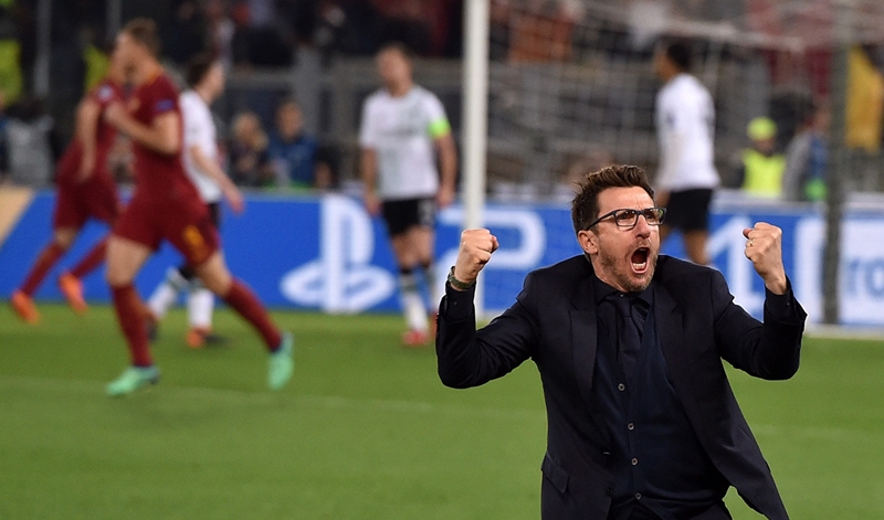 Eusebio Di Francesco và những năm tháng không thể quên với AS Roma
