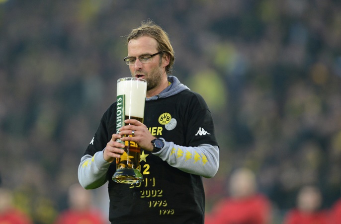 Klopp tiết lộ hài hước về cách ăn mừng sau khi Dortmund vô địch Bundesliga 2011