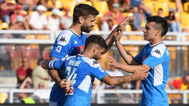 "Vua sư tử" lập cú đúp, Napoli nhẹ nhàng đánh bại tân binh của Serie A