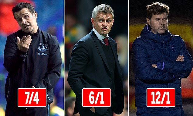 Lò xay Premier League: Solskjaer & Pochettino lọt Top nguy cơ bị trảm