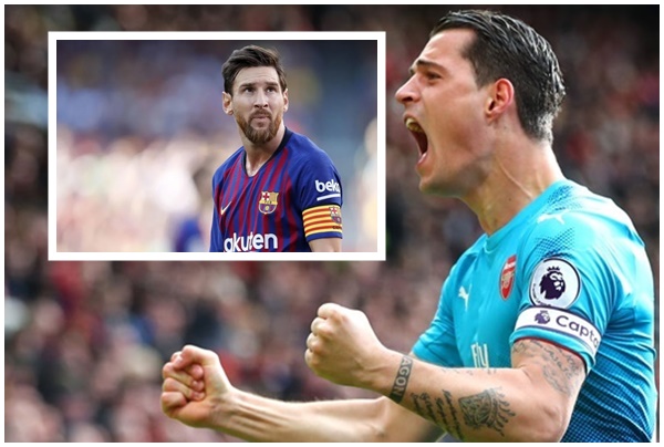 Xhaka một bước lên mây, chung mâm Messi trong nhóm 9 sao đặc biệt