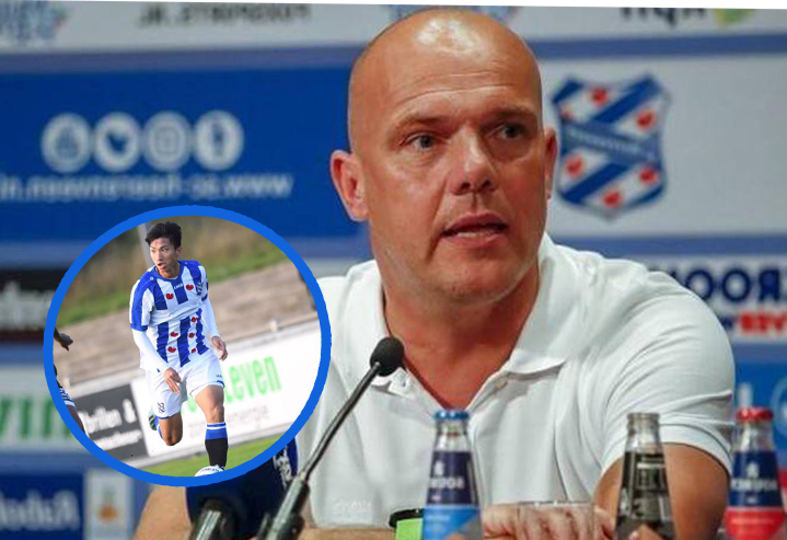 Ngó lơ Đoàn Văn Hậu, HLV SC Heerenveen bật mí đội hình ra sân tại vòng 9