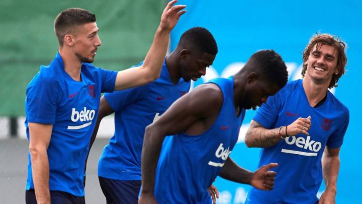 XONG: Lenglet tiết lộ, đã rõ chuyện tương lai của Antoine Griezmann!