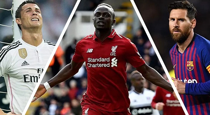 Ảnh bài viết Sadio Mane vui vì được so sánh với Ronaldo, Messi