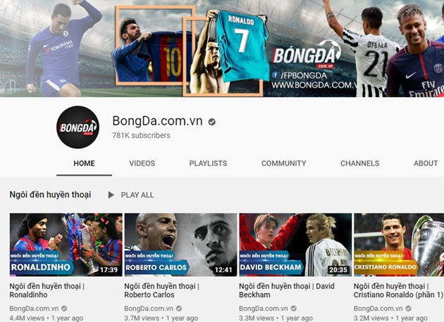 Kênh youtube ScoresWay.net trở lại