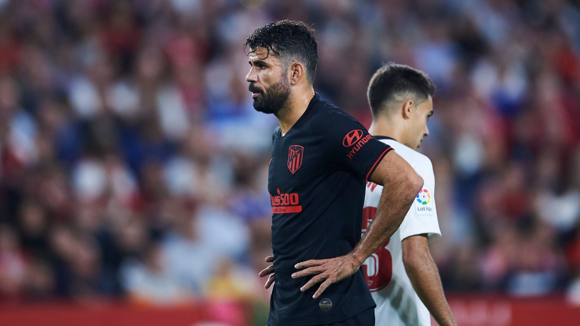Cận cảnh "bóng ma" 2 lần ám Costa khiến Atletico hoà thất vọng trên sân Sevilla