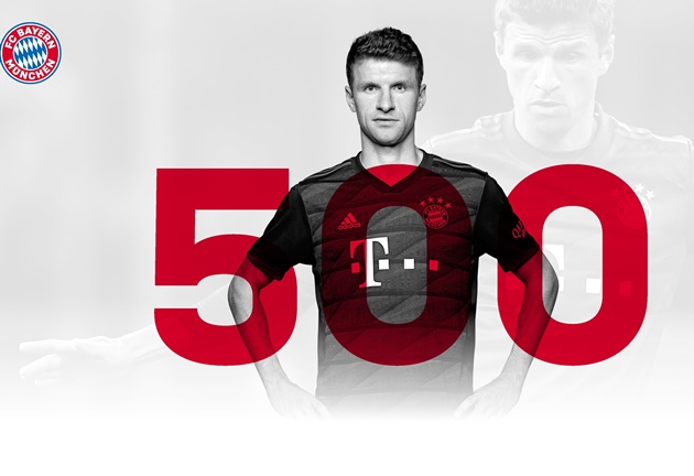 Thomas Muller cán cột mốc lịch sử trong ngày Bayern Munich thảm bại