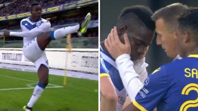 10 hình ảnh ấn tượng trên sân cỏ Serie A vào đêm qua: "Cơn điên" của Balotelli