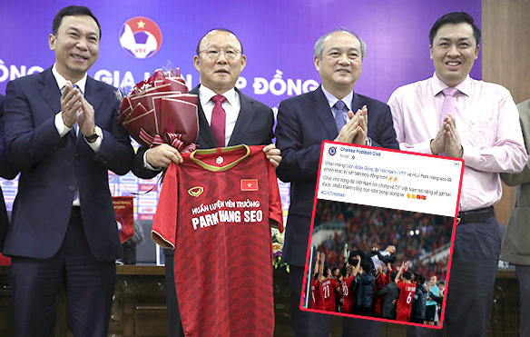 HLV Park Hang-seo gia hạn, Chelsea gửi ngay thông điệp đến ĐT Việt Nam
