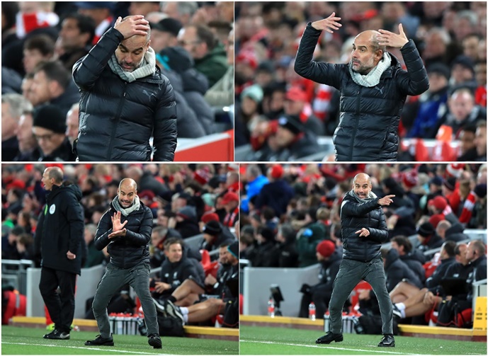 Ảnh bài viết Ức chế vì VAR, Pep Guardiola mất kiểm soát, múa may loạn xạ bên ngoài đường biên