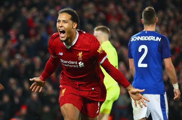 Virgil van Dijk và những ngôi sao hàng thủ được vinh danh