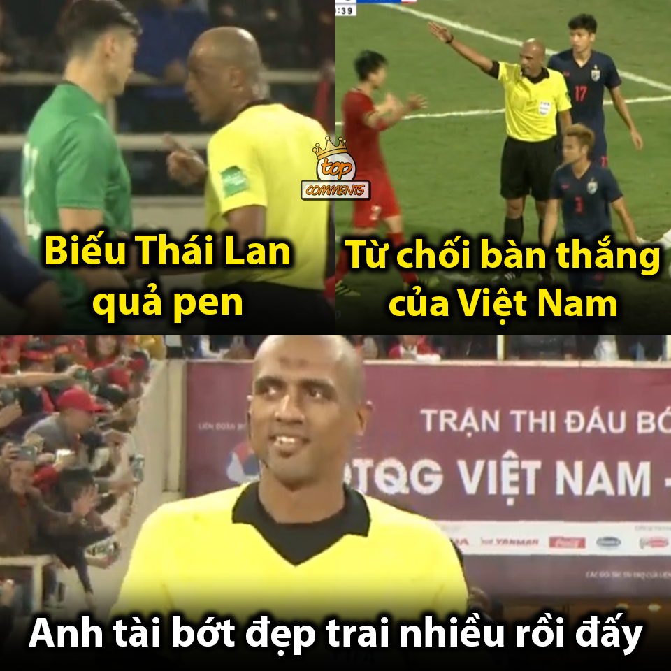 CĐV Việt Nam: "Ông ấy hết đẹp trai rồi"