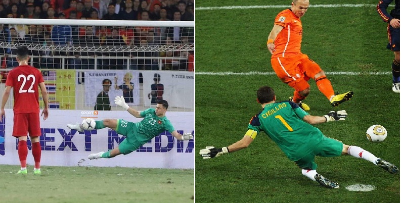 Ảnh bài viết Đặng Văn Lâm và pha cứu thua mang thương hiệu "Iker Casillas"