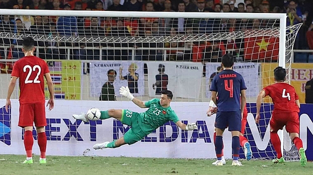 Khó tin! Đặng Văn Lâm hóa Dida trong ngày Việt Nam hòa Thái Lan