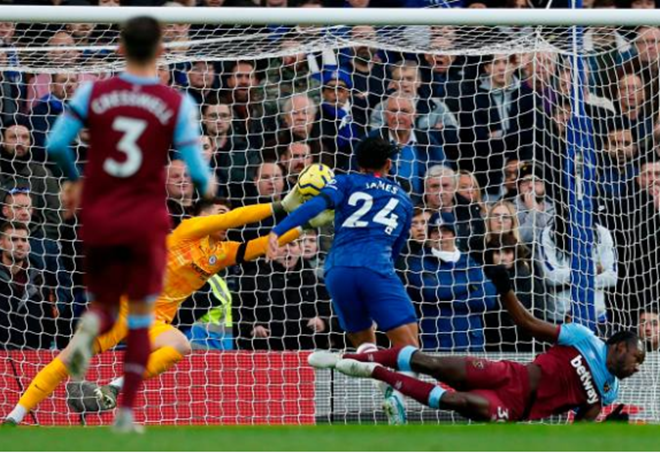 5 điểm nhấn Chelsea 0-1 West Ham: "Thảm họa" Giroud; Hàng thủ bê tông