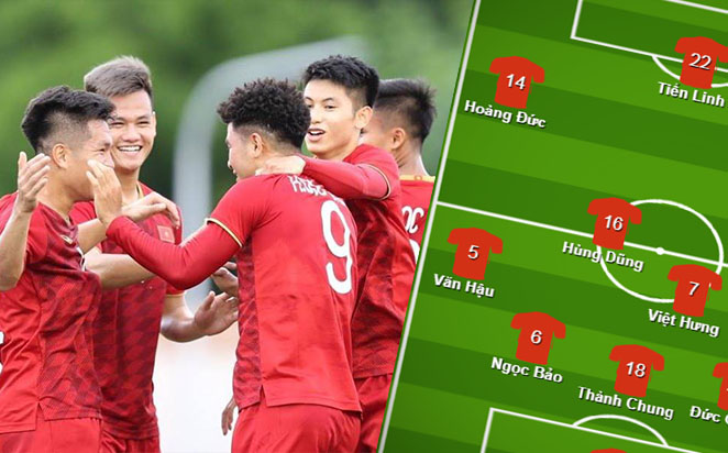Đội hình ra sân U22 Việt Nam đấu Indonesia: "Thầy Chíp" và Maldini Đông Nam Á