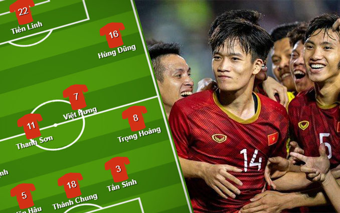 Đội hình ra sân U22 Việt Nam đấu Campuchia: "Thủ thành quốc dân", bộ đôi HAGL