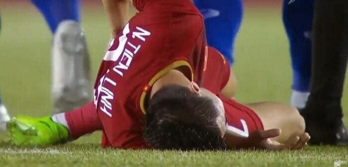 Ảnh bài viết Lộ hình ảnh đáng sợ khi U22 Việt Nam hạ U22 Campuchia