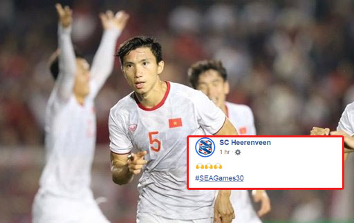 Ảnh bài viết SC Heerenveen gửi thông điệp đến Đoàn Văn Hậu sau khi đoạt HCV SEA Games