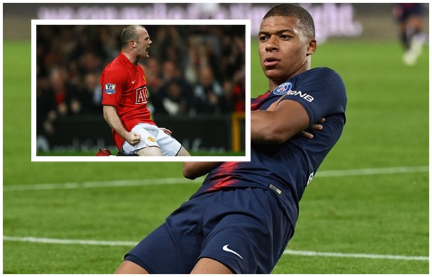 Ảnh bài viết Sự khủng khiếp của Mbappe: Đi trước Ronaldo, Rooney, Kane 2 năm