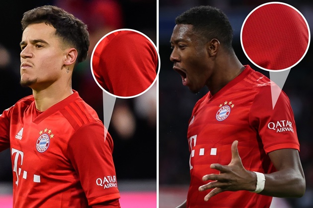 Vì thân hình nhỏ bé, Coutinho phải làm điều bất đắc dĩ ở Bayern