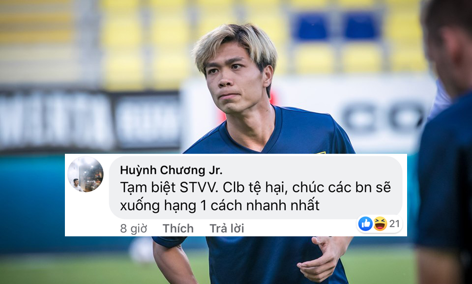 Ảnh bài viết Công Phượng về CLB TP.HCM, CĐV Việt Nam đồng loạt nói 1 điều phũ phàng với Sint-Truiden