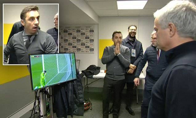 Ảnh bài viết Cạn lời! Neville hốt hoảng, Mourinho choáng váng khi De Gea mắc sai lầm