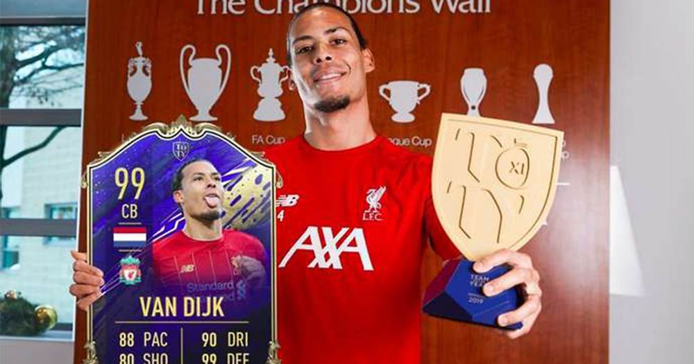 Van Dijk lập kỷ lục khó tin trong FIFA 20